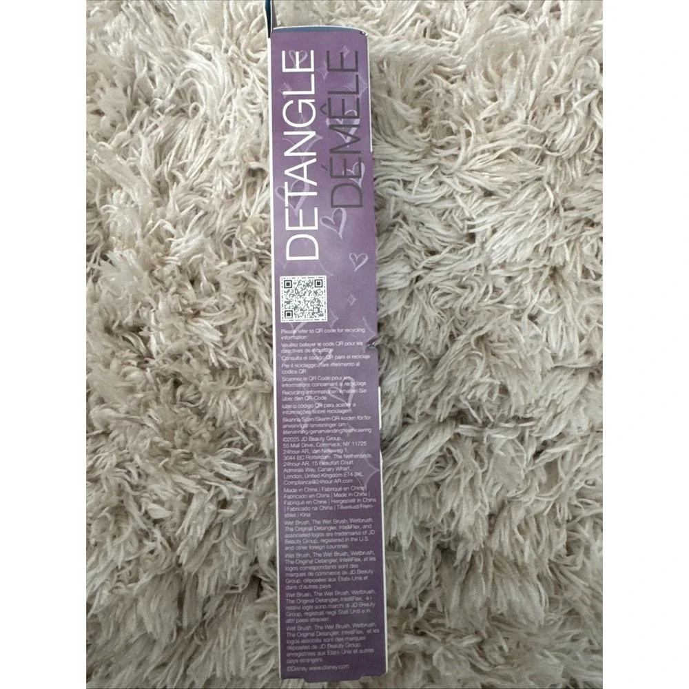 Original Detangler Hair Brush, Stitch & Angel (Disney Love), Ultra-Soft Intel...